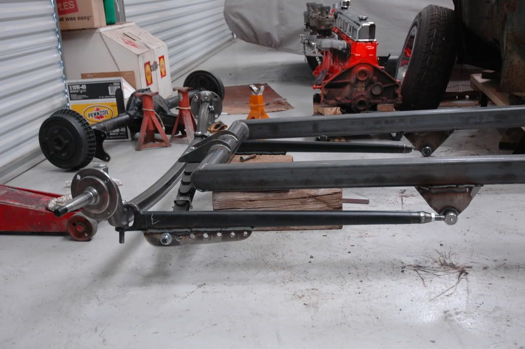 Need pics of beam axle setups with the spring behind the axle mounted